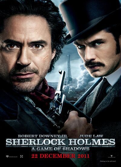 دانلود فیلم شرلوک هولمز ۲ : بازی سایه ها دوبله فارسی Sherlock Holmes: A Game of Shadows 2011